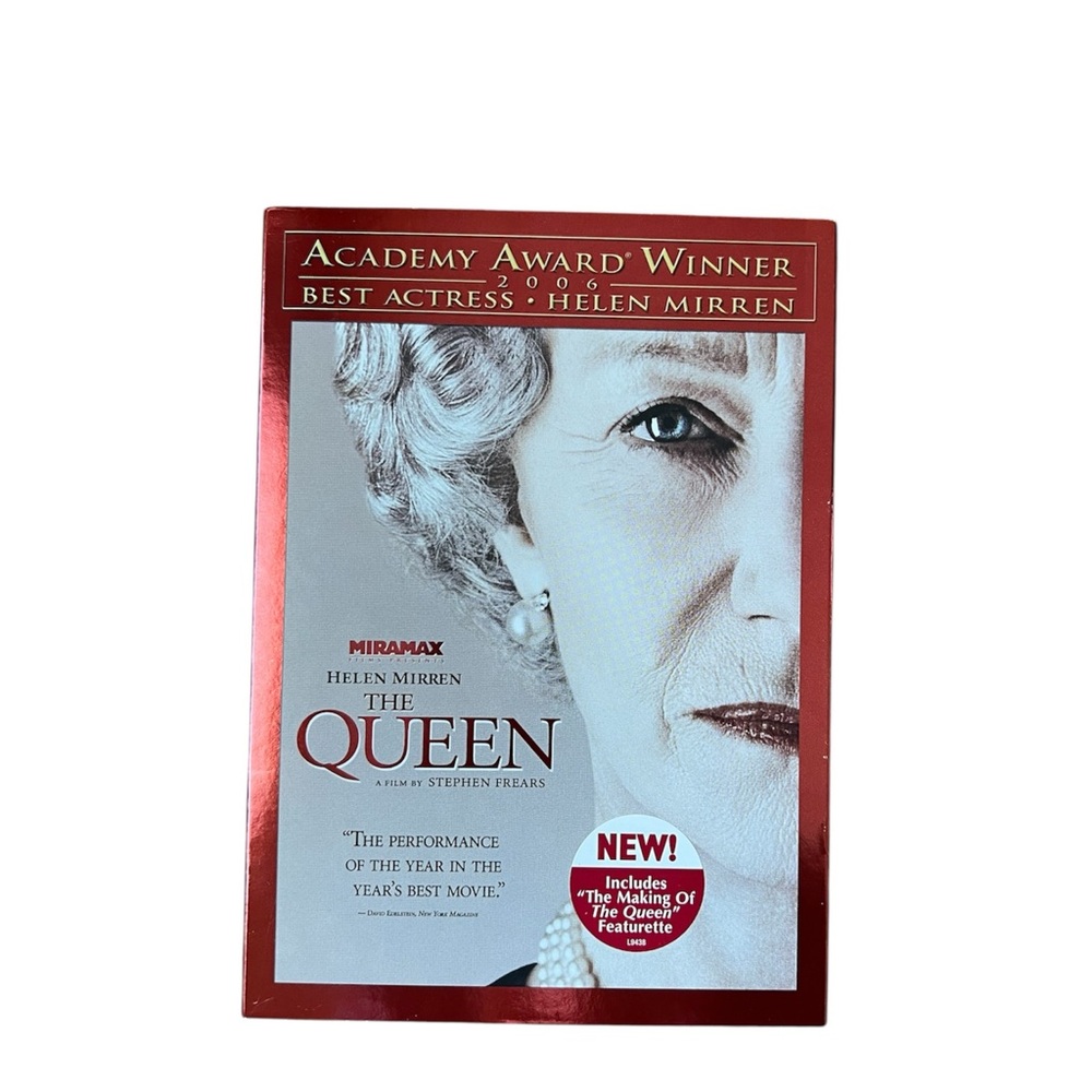 📀MIRAMAX: “The Queen” movie DVD w/bonus features in original case.